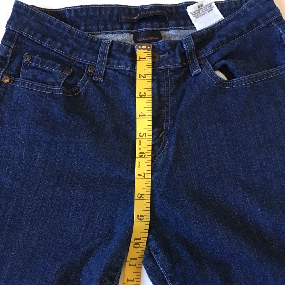 LEVI’S SKINNY BLUE JEANS SIZE 10M - Picture 8 of 8